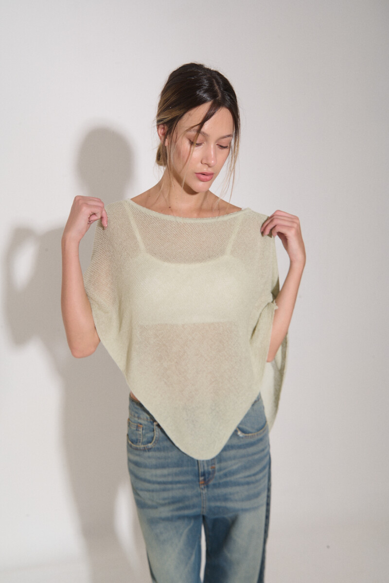 PONCHO TOSSA TEJIDO Beige