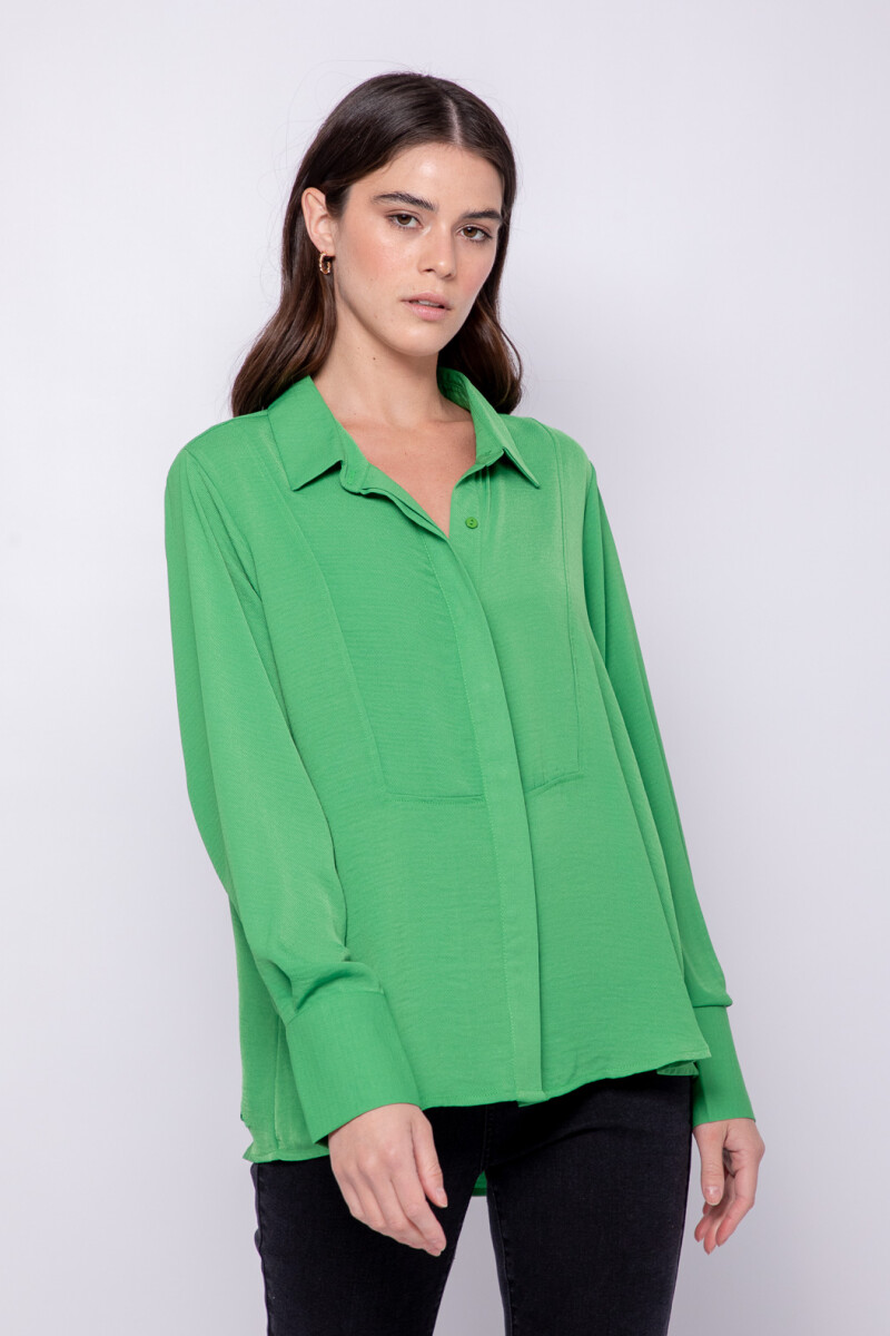 CAMISA AMARANTA Verde Hierba