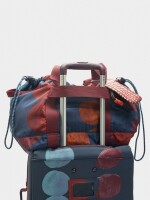 Bolso De Fin De Semana De Nylon Reversible multicolor