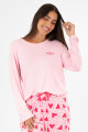 Pijama bisou bisou Rosado