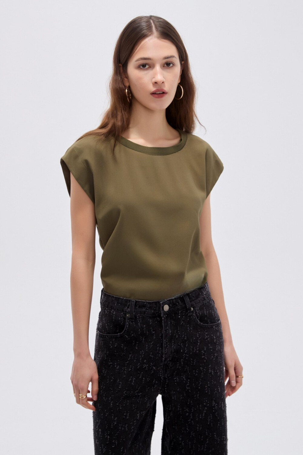 Remera Zoru Verde Oliva