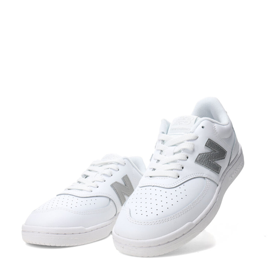 Championes de Mujer New Balance Court Blanco - Plata