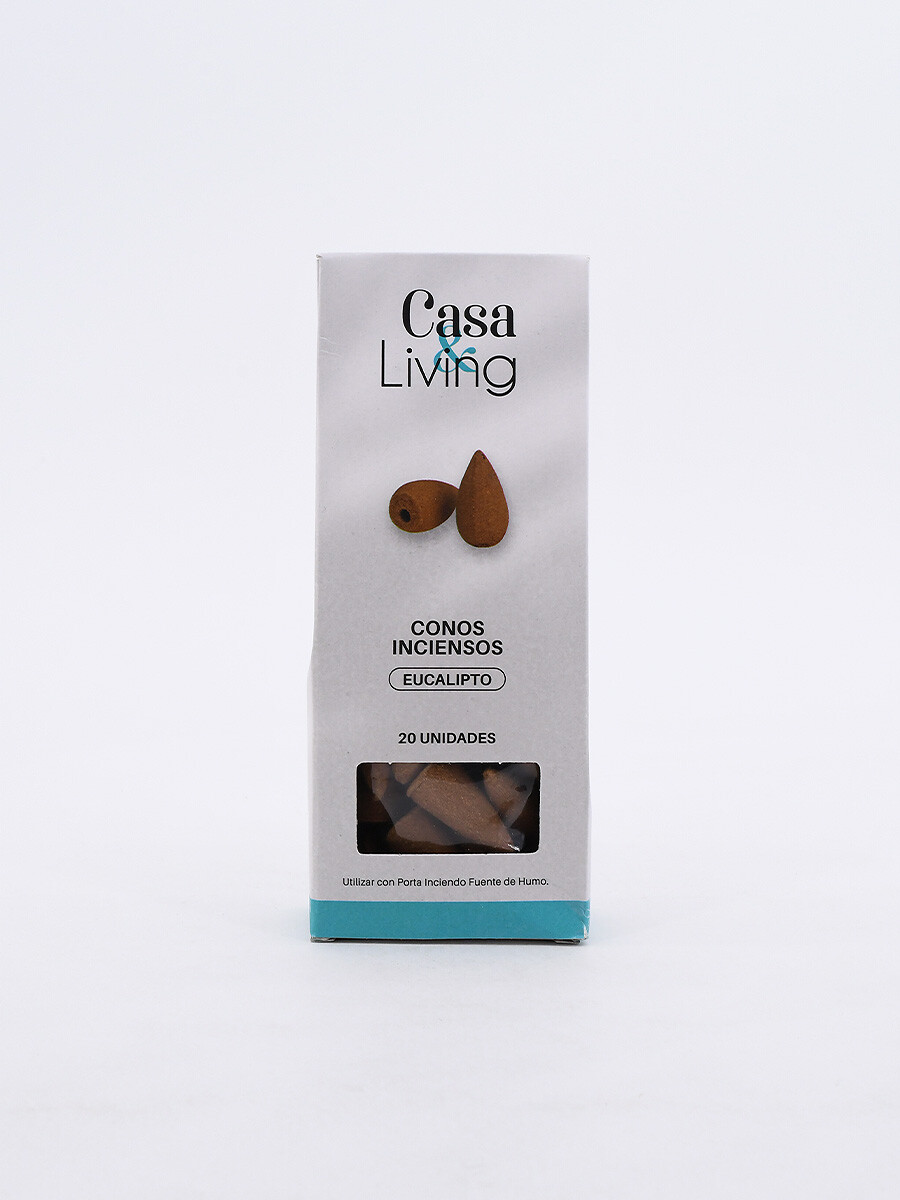 INCIENSO CONO PARA FUENTE 20 UNIDADES - VERDE 