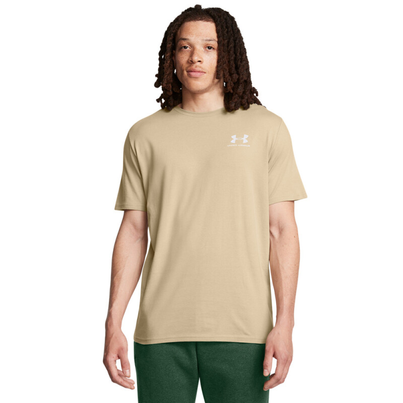 UA M SPORTSTYLE LC SS-ORG BRN-300