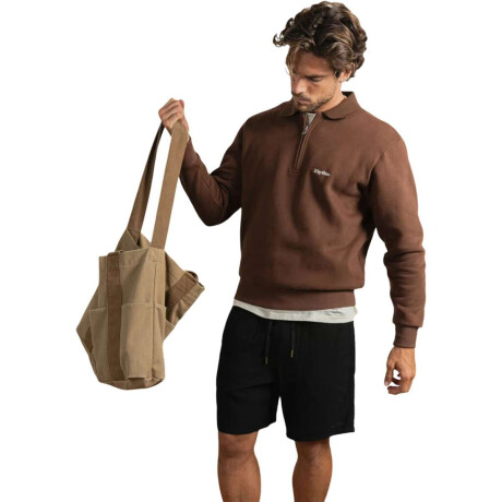 Buzo Rhythm Furnace Quarter Zip Marron