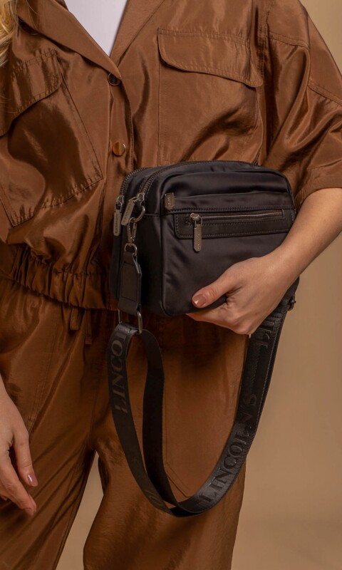 BANDOLERA JENGIBRE NEGRO