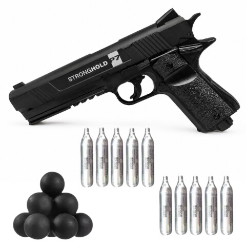 Pistola Traumática Stronghold P7 CO2 Calibre .50 Pistola Traumática Stronghold P7 CO2 Calibre .50