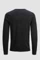 Sweater Basic Cuello "v" Black