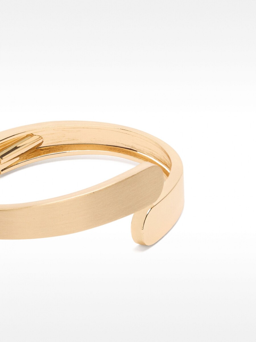 Pulsera Rígida Dorada dorado