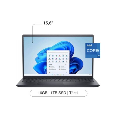 Notebook DELL Inspiron 15 3520 15,6' FHD Touchscreen 1TB / 16GB RAM I7-1255U W11 Notebook DELL Inspiron 15 3520 15,6' FHD Touchscreen 1TB / 16GB RAM I7-1255U W11