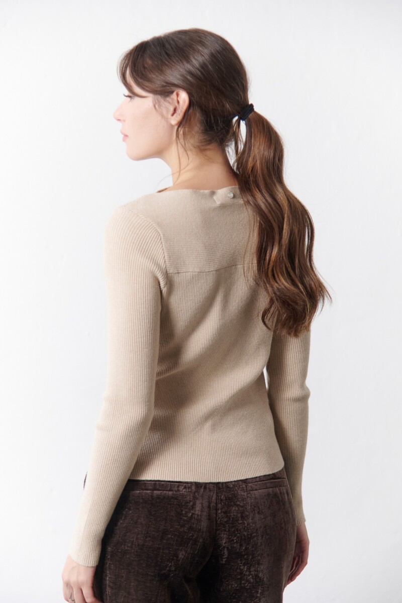 BUZO MORLEY BOTE BEIGE