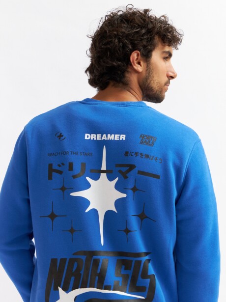 BUZO TILO AZUL