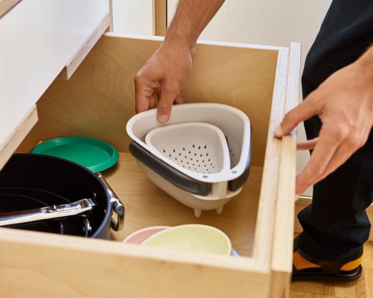 Colador plegable Joseph Joseph Droplet Large Colador plegable Joseph Joseph Droplet Large