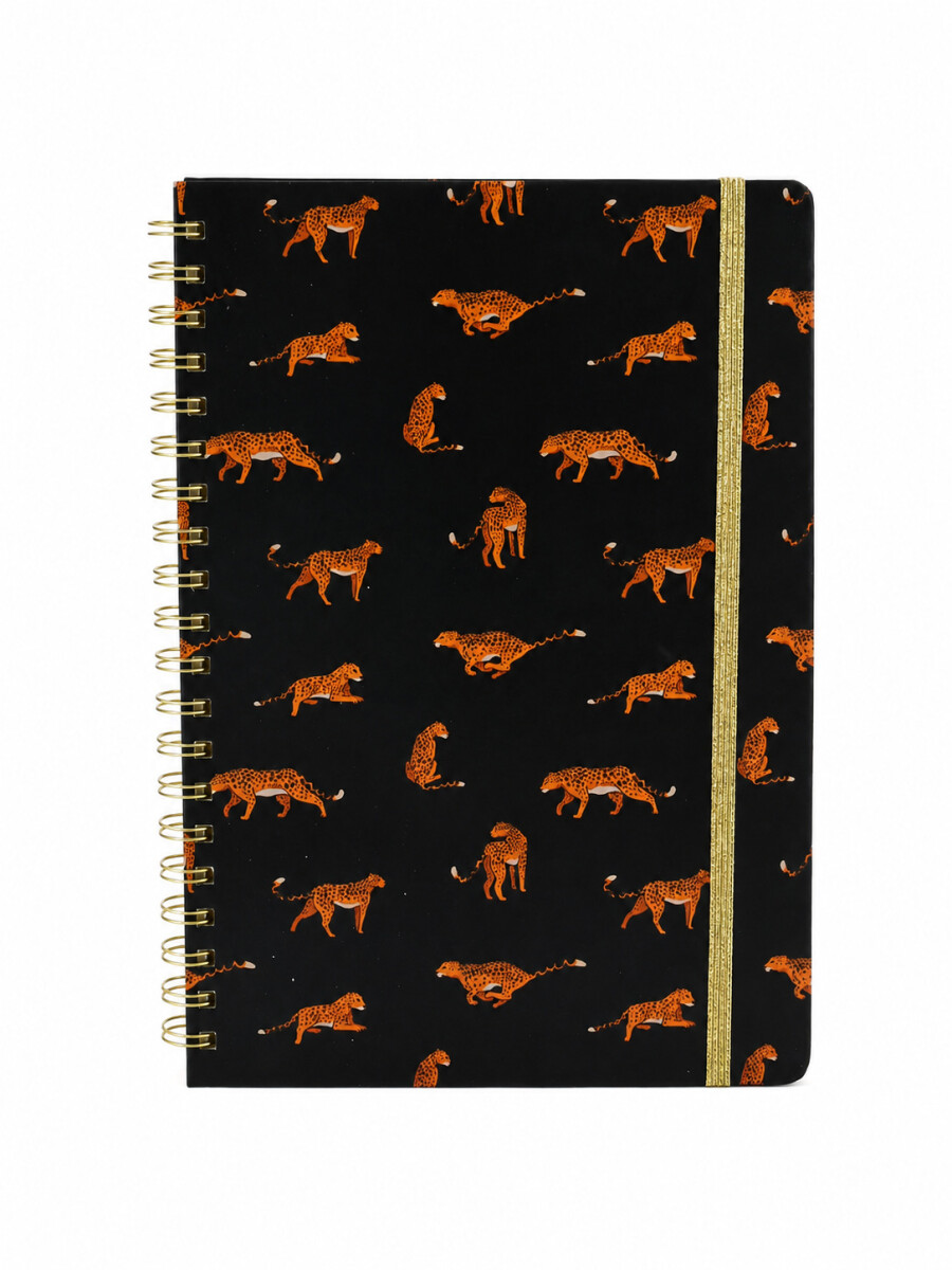 LIBRETA TAPA DURA - NEGRO 