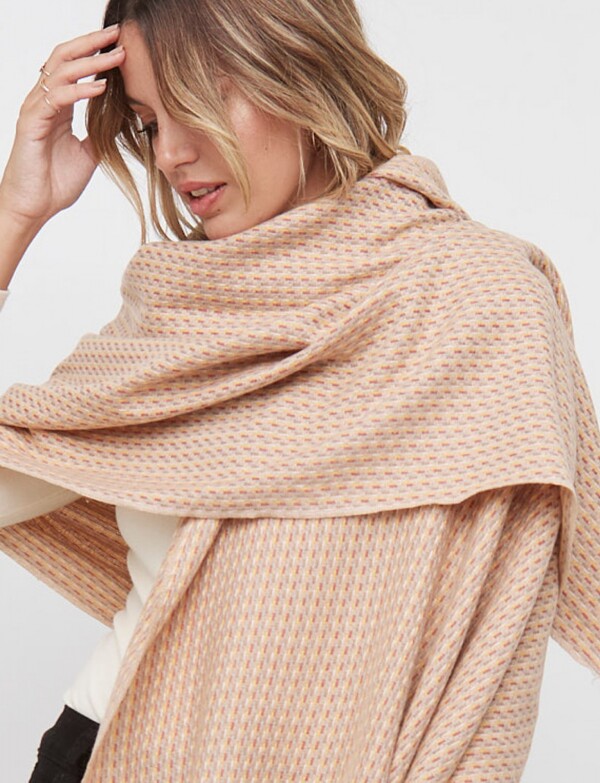 Bufandon Tejido BEIGE/MULTI