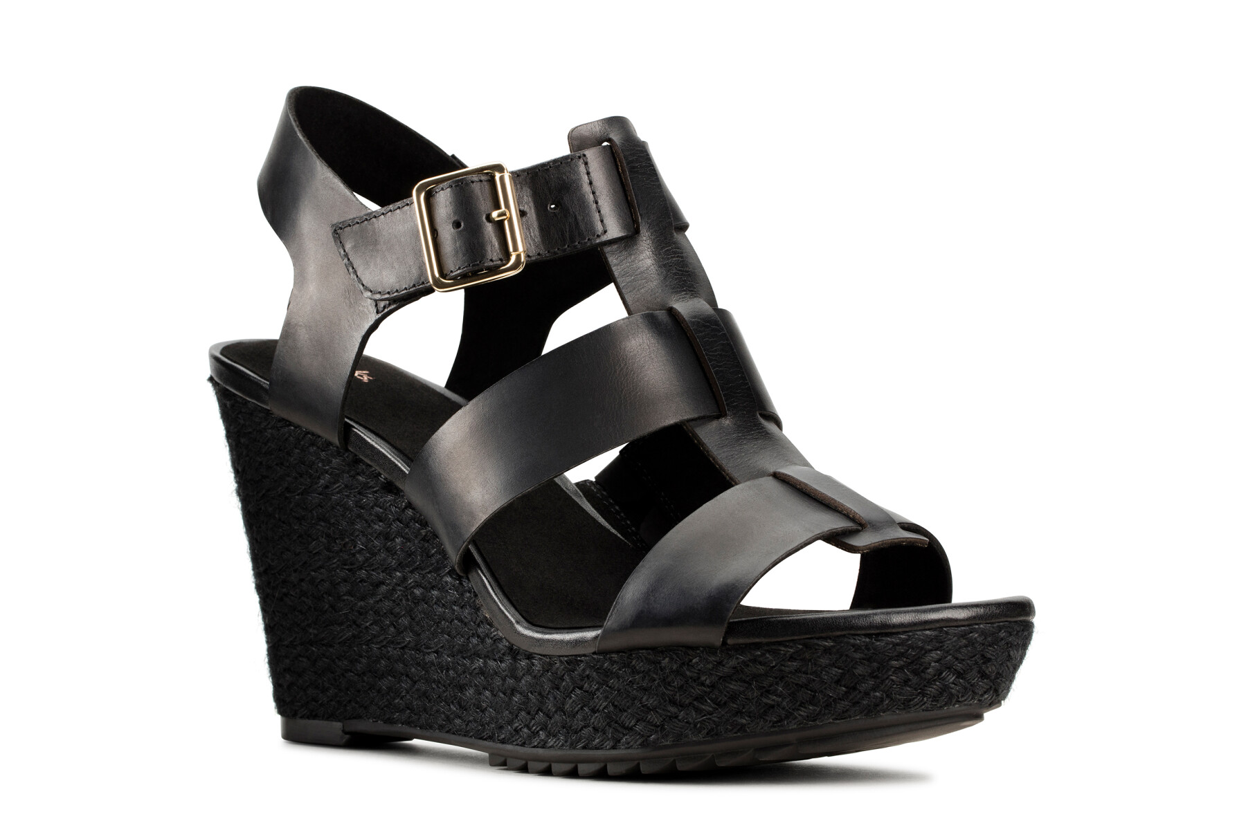 Sandalia de Mujer Clarks Maritsa95 Glad Black Leather - Negro 