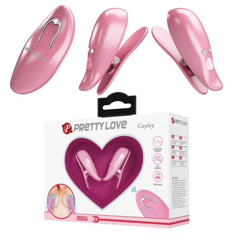 Pinzas Vibradoras para Pezones Cayley Pretty Love Pinzas Vibradoras para Pezones Cayley Pretty Love