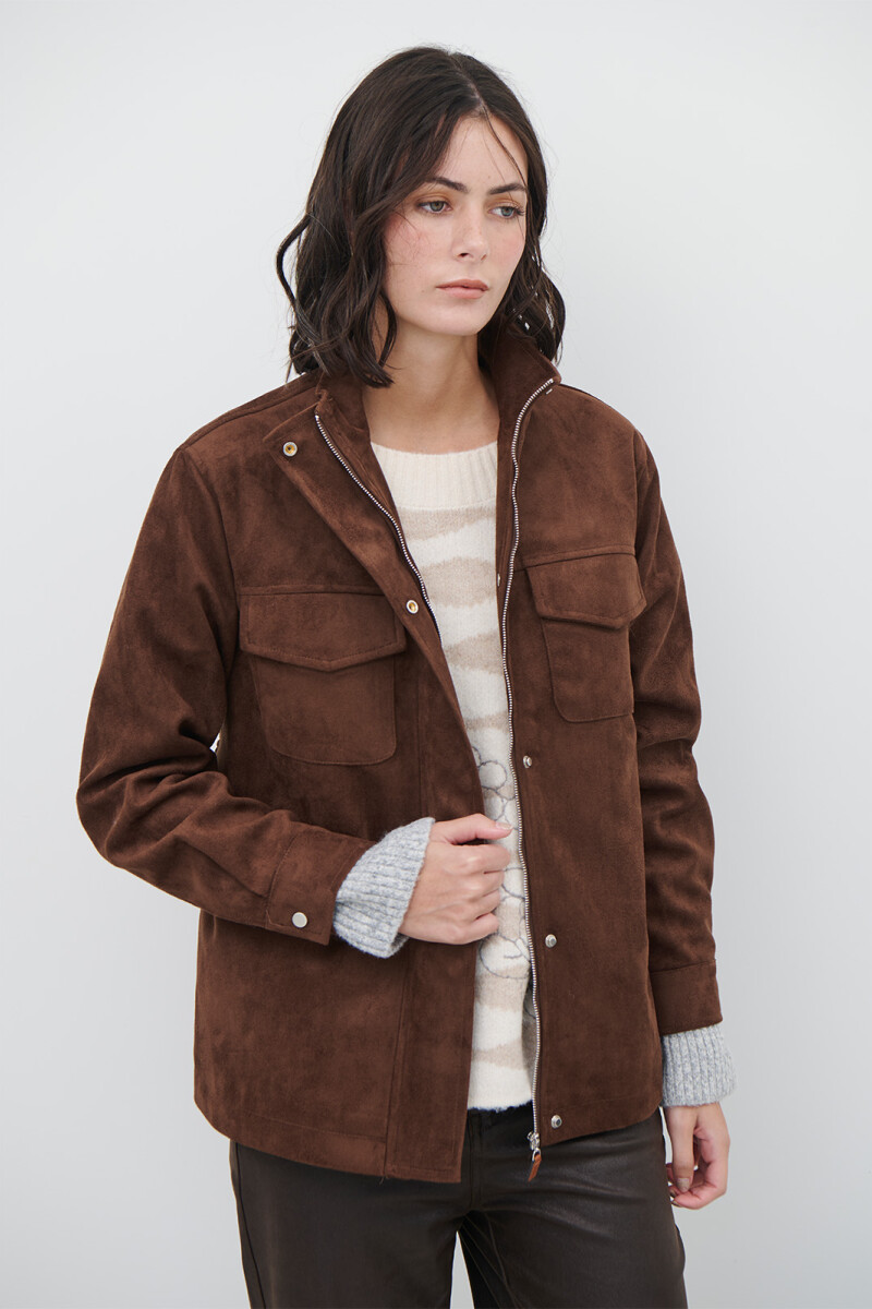 CHAQUETA ASPEN MARRON