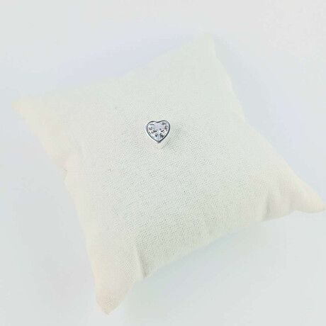 Dije punto de luz en plata 925 Forma De Corazón