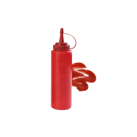 Pomo para salsa. De plástico rojo 400 ml Lacor Pomo para salsa. De plástico rojo 400 ml Lacor