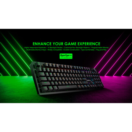 Teclado Oraimo Hypertype Español Gamer Profesional Oportunidad 001