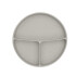 Plato con divisiones y ventosa Kikkaboo Beige
