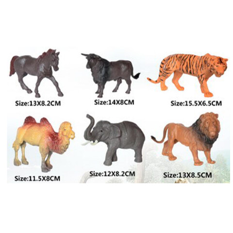 Set x 3 Animales Surtido 12 x 8 cm U