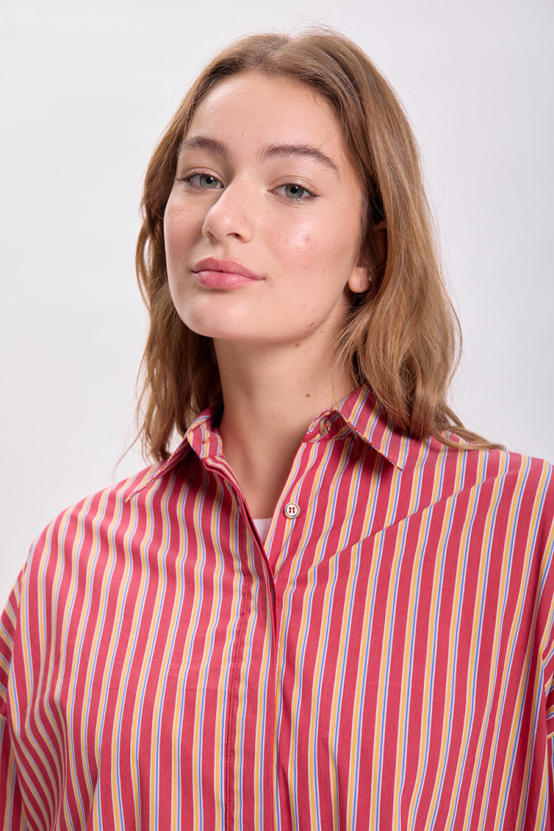 Camisa especial rayas Amarillo