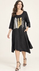 VESTIDO MILA Negro