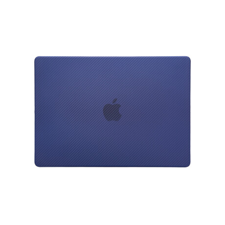 CARCASA PROTECTOR HARDSELL FIBRA CARBONO PARA MACBOOK AIR 13.3" DEVIA Azul