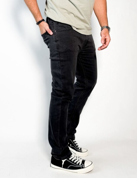 Pantalón de jean Geko Gris