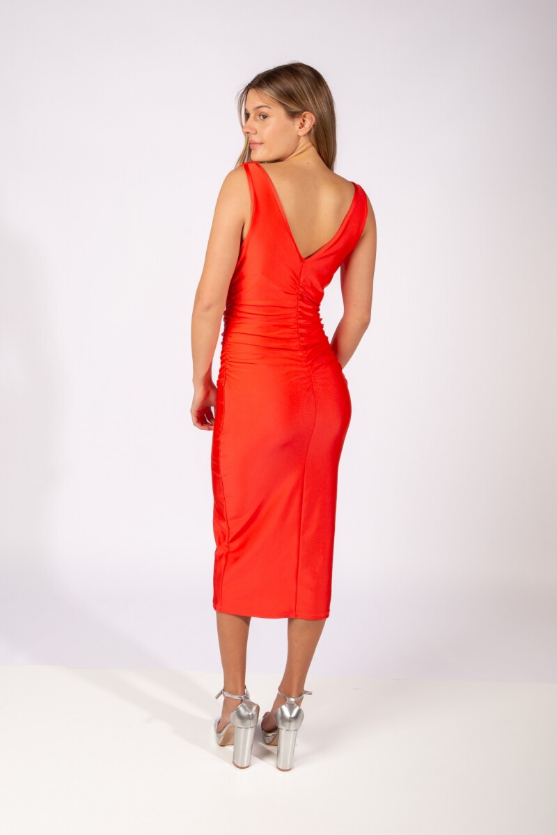Vestido Selma Naranja