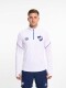 Buzo Training Half Zip Nacional Hombre Blanco, Azul Royal