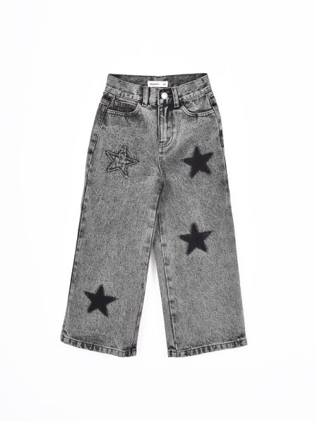 JEAN CRISTAL PRINTED GRIS