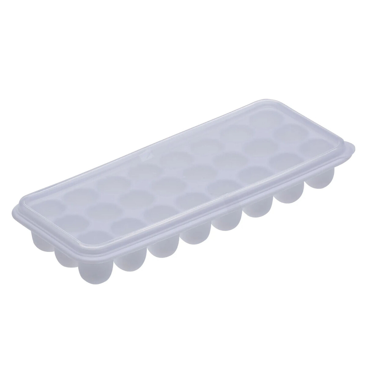 Cubetera Plástica con Tapa 24 Cubos Hielo Big Ball Paramount - Blanco 