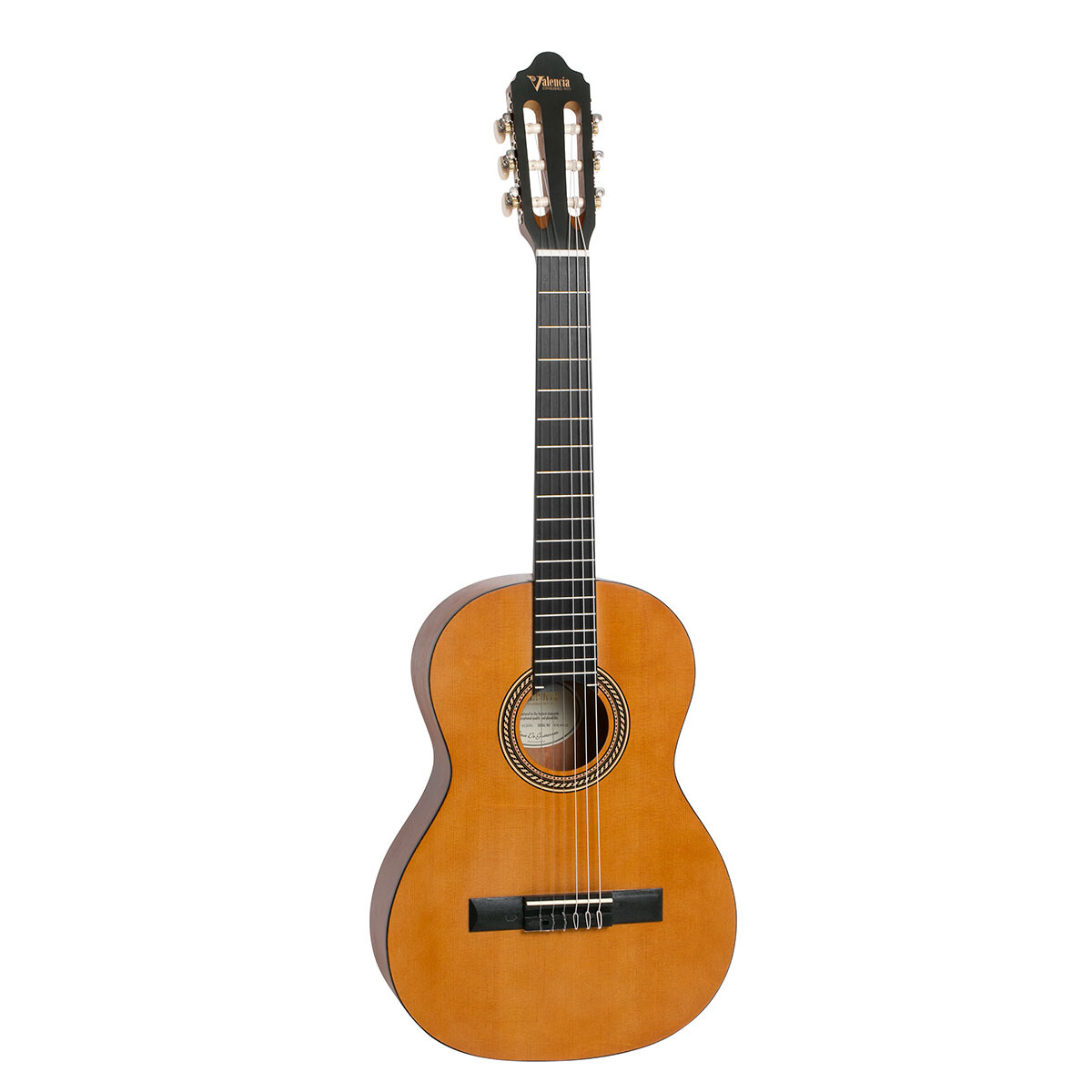 Guitarra Clasica Valencia Vc203l Natural P/zurdo 