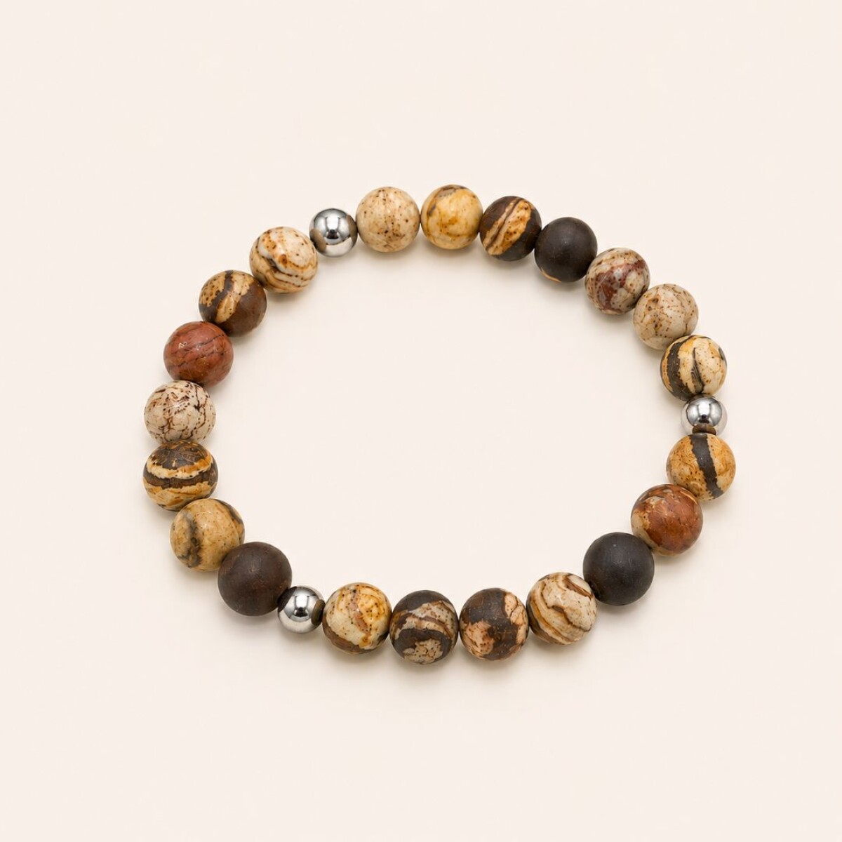 Pulsera Jaspe - Plata 925 