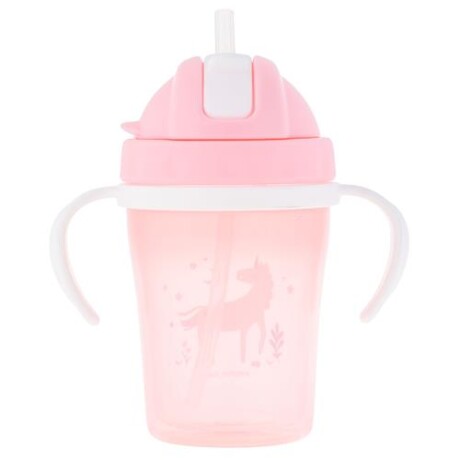 Vaso con Sorbito Rebatible Stephen Joseph 150ML UNICORNIO