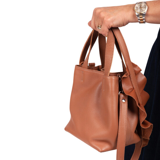 Cartera Loria Studio Mini Bag Volado Marron 0