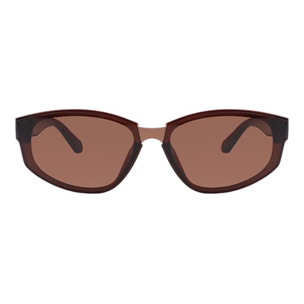 Lentes de Sol Infinity Redondo Mujer Marrón/Marrón