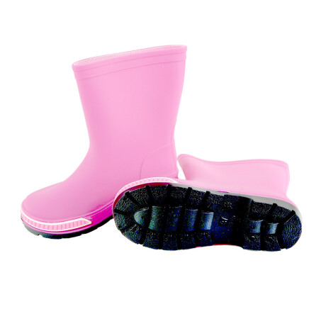 BOTA LLUVIA INFANTIL LISA 26-30 ROSA/AZUL/AMARILLA BOTA LLUVIA INFANTIL LISA 26-30 ROSA/AZUL/AMARILLA
