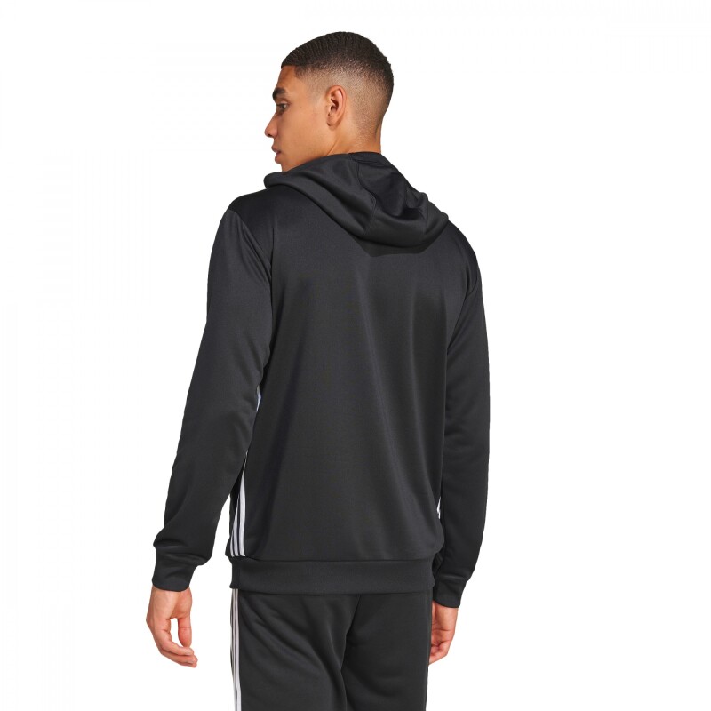 Abrigo Tiro 25 Essentials de Hombre Negro