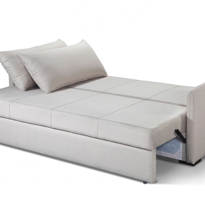 Sofá Cama 3 Cuerpos que se Hace Cama 2 Plazas 140×190 cm | Resortes Bonnel + Espuma D28 Sofá Cama 3 Cuerpos que se Hace Cama 2 Plazas 140×190 cm | Resortes Bonnel + Espuma D28