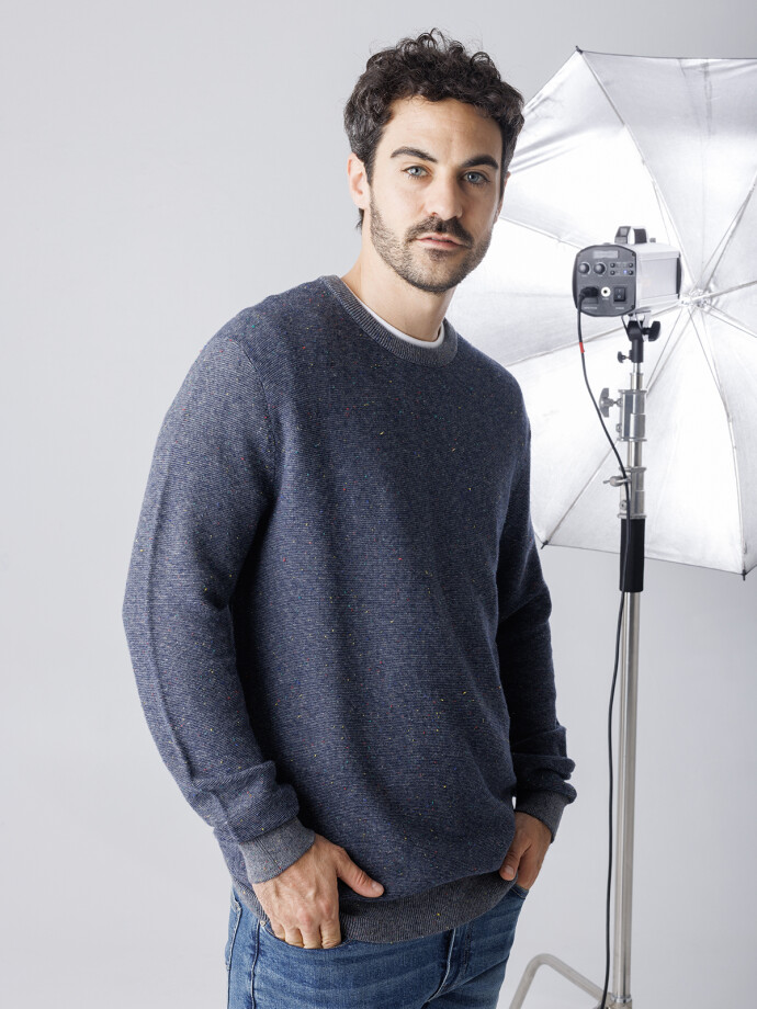 SWEATER HUAPI 6.0 GRIS BOUTONE