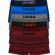 Bóxer de Hombre Uomo con Rayas Talla M