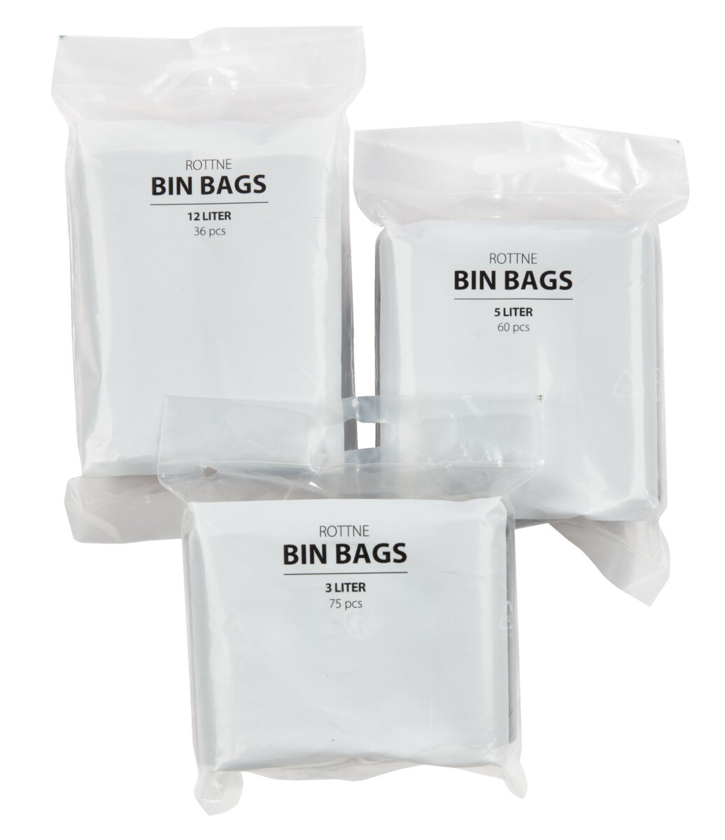 Bolsas basura ROTTNE para 12L/5L/3L var. 
