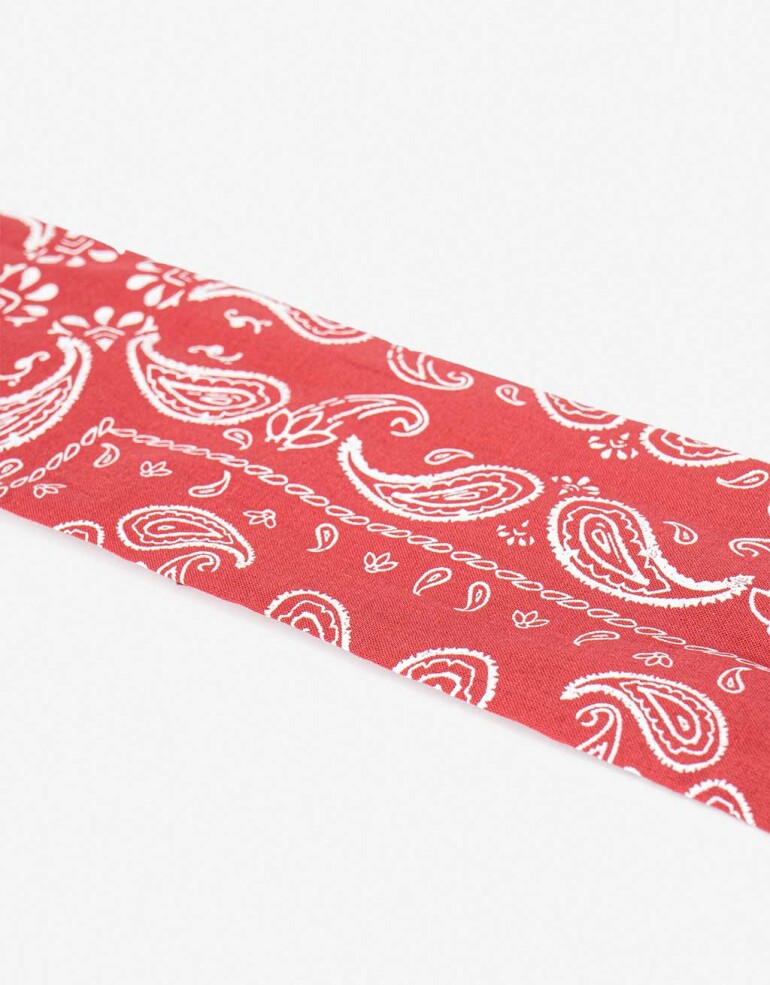 Skunzies Estampados Lazo Con Estampa Paisley - Estampado Geometrico