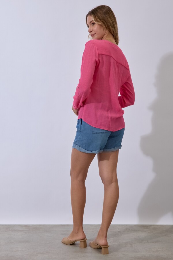 Blusa Puntilla FUCSIA