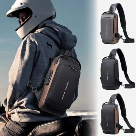 Mochila de Hombro Anti Robo Impermeable NEGRO