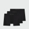 BOSS Black - Pack 3 Bóxers Microfibra Logo Negro